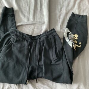 Nike black joggers